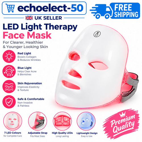 Led light photon face mask - led,