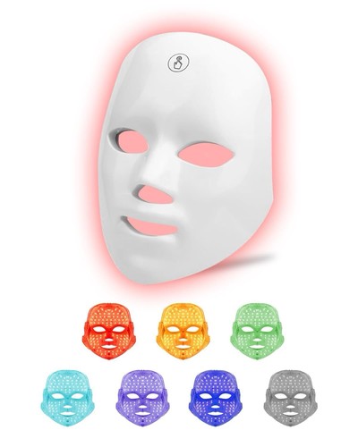 Led face mask - light, therapy