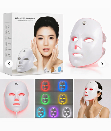 Led light therapy face - light, mask