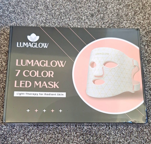 Lumaglow white led face mask - mask, 7