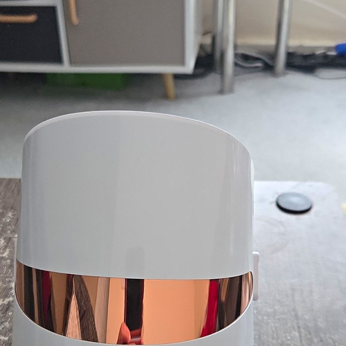 White led light therapy face - white,