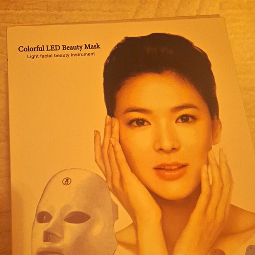 Led face mask - face, light