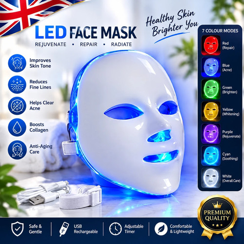 Color led face mask - 7,