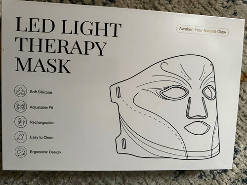 Led light therapy face mask - light,