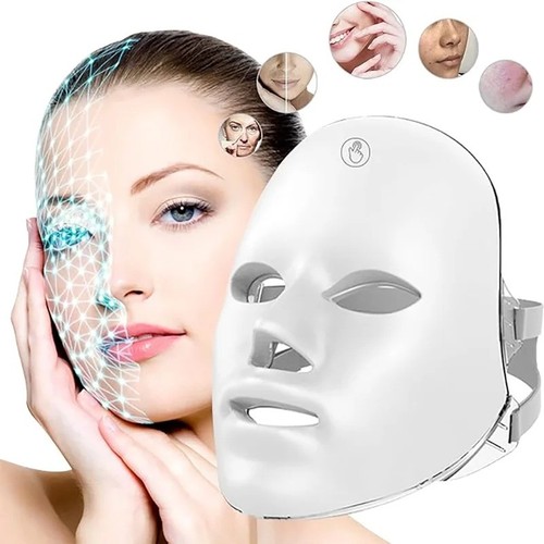 Color led facial mask - led,