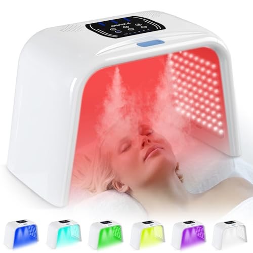 Colour led face mask light - 7-colour,