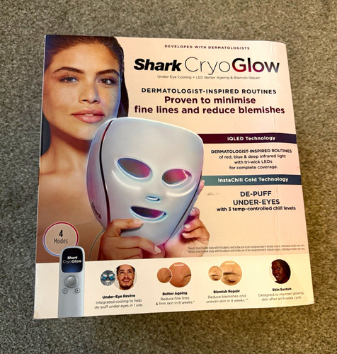 Shark cryoglow led face - shark, mask