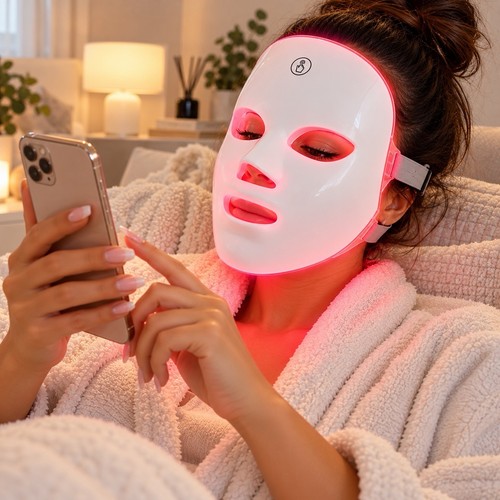 Colour led facial light - 7-colour,