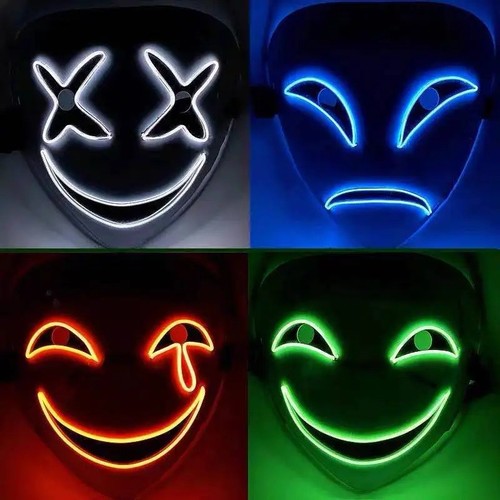 Halloween led light mask - led, up