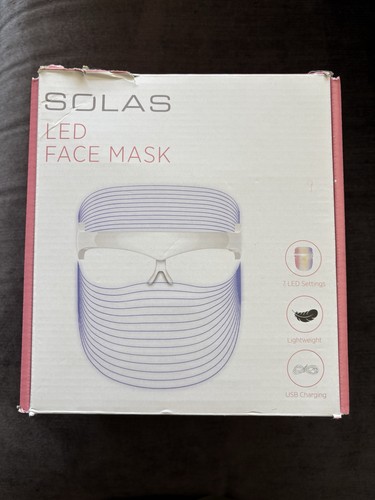 Solas led face mask - mask, new