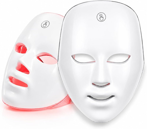 Led face mask - red, light