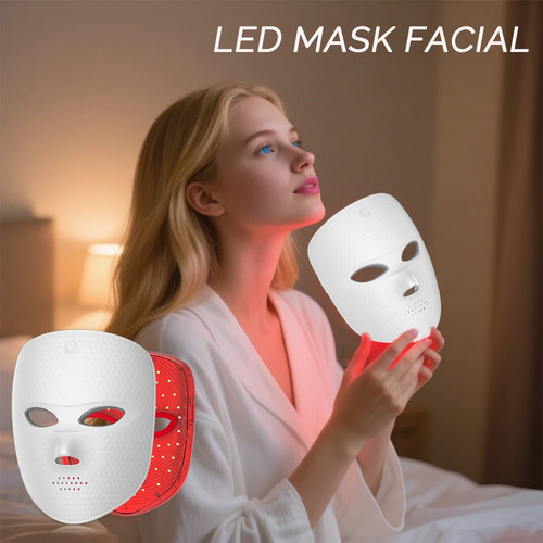 Colors led facial mask - led, light