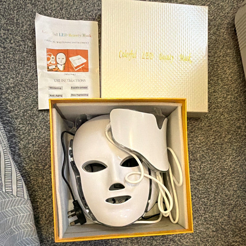 Led beauty mask setting - led, 7-setting