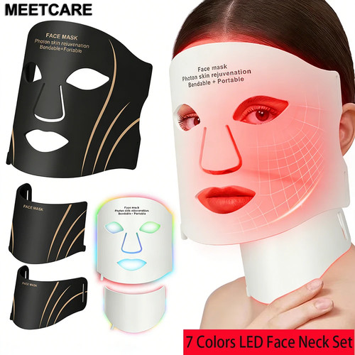 Led face neck mask for - led, skin