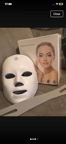 White led light therapy - light, face