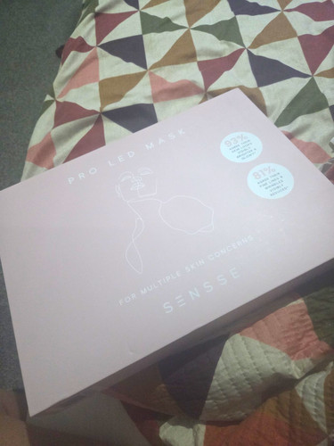 Sensse pro led mask - led, pink
