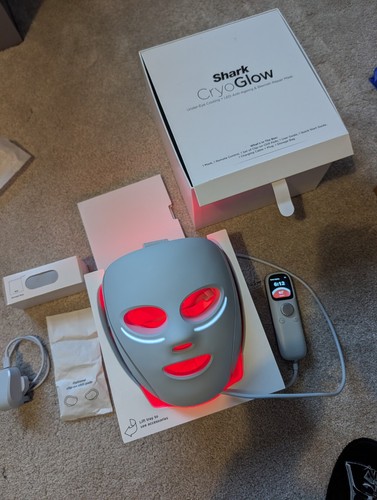 Shark cryoglow led face mask - led,