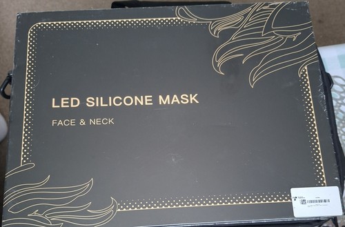 Led silicone face neck mask - silicone,
