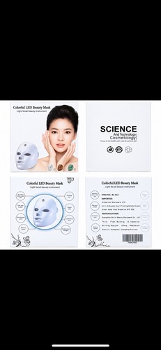 Led light therapy face - light, mask