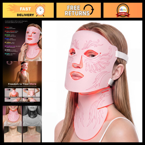 Led face neck light therapy - &,