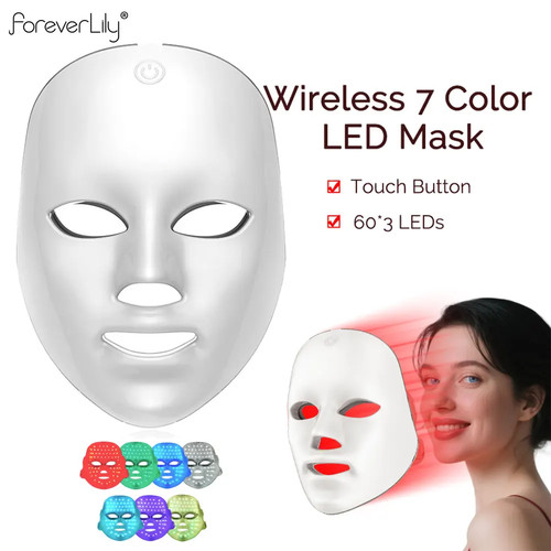 Wireless led face mask - mask, 7