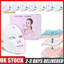 7 Color LED Light Photon Face