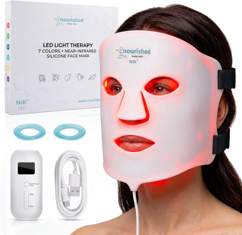 Colors led face mask with - led,