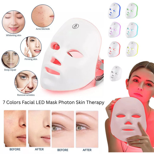 Colors facial led mask - led,